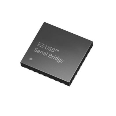 Чип интегральной схемы CY7C65223T-24LQXST полная скорость USB к контроллеру UART QFN-24