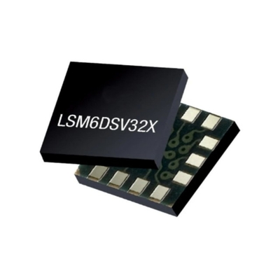 Сенсорный IC LSM6DSV32XTR Высокопроизводительные 6-осевые инерциальные измерительные устройства LGA-14