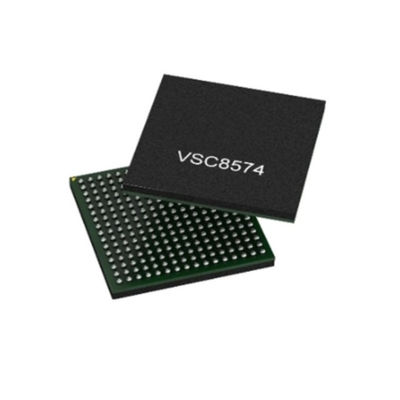 Ethernet IC VSC8574XKS-02 Квадропорт 10/100/1000BASE-T Синхронный Ethernet PHY