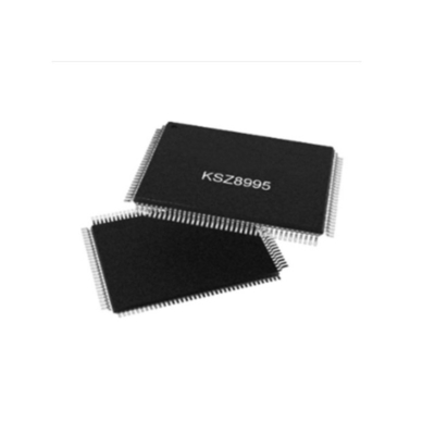 Ethernet IC KSZ8995XA Интегрированный 5-портовый коммутатор Ethernet 10/100Mbps QoS PQFP-128