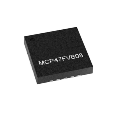 Компьютерный микросхема MCP47FVB08-E/MQ 8-битный октальный выход DAC с интерфейсом I2C