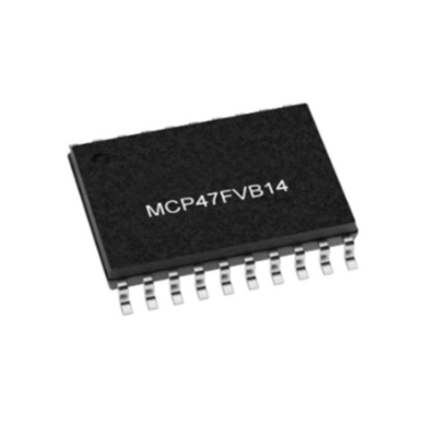 Чип интегральной схемы MCP47FEB14-20E/ST 10-битный DAC TSSOP-20 Конвертер данных IC