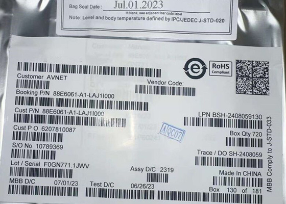 Ethernet IC 88E6061-A1-LAJ1I000 6-портный 100Mbps Ethernet Switch IC Пакет PQFP-128