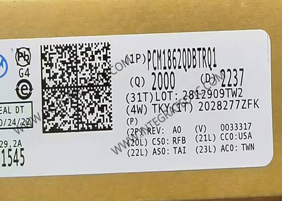 PCM1862QDBTRQ1 интегральные микросхемы Автомобильные 2-канальные 192-кГц аудио ADC