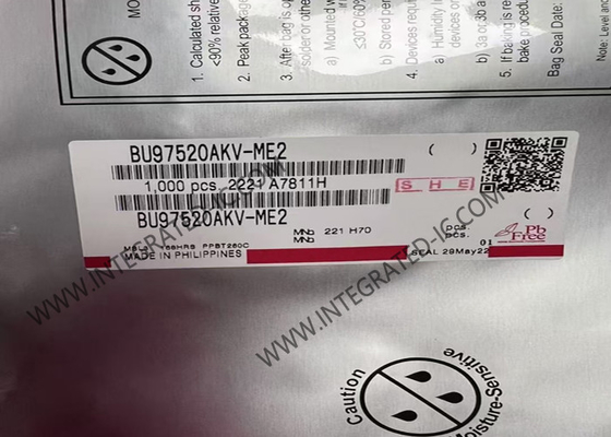BU97520AKV-ME2 Комплексные микросхемы Автомобильные драйверы сегмента LCD малой загрузки VQFP-80