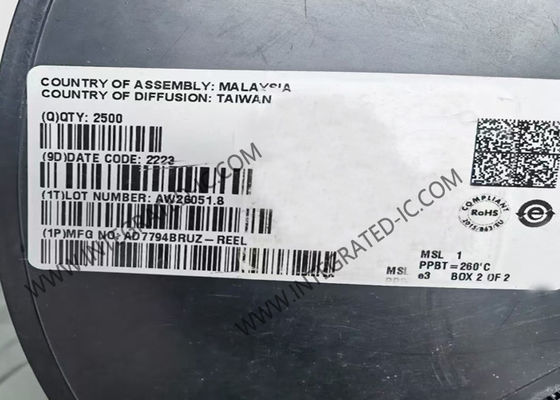 Аналог низкой мощности 24-Bit AD7794BRUZ 6-Channel малошумный к цифровым преобразователям