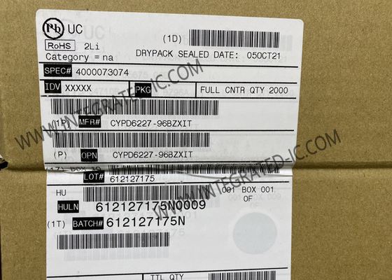 CYPD6227-96BZXI Integrated Circuit Chip Dual Port USB Type-C Controller IC VFBGA96 Включенная схема с двумя портами