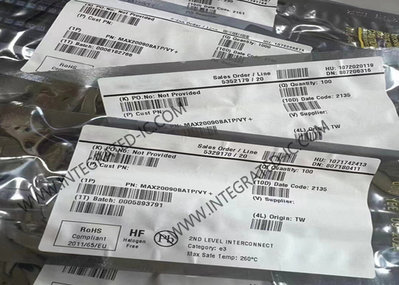 Регулятор СИД Высоко-яркости 20-WFQFN MAX20090BATP/VY+ автомобильный высоковольтный