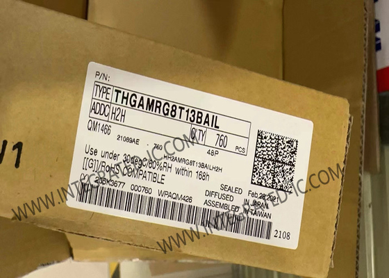 THGAMRG8T13BAIL Память IC Чип 256Gbit NAND Память IC FBGA-153 eMMC Флэш-накопители