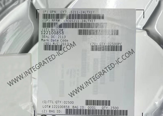 CY7C65211-24LTXIT интегральная схема чип USB серийный одноканальный мостовой контроллер