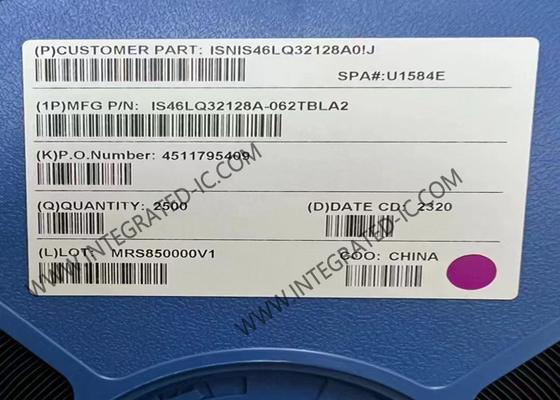 IC памяти Чип IS46LQ32128A-062TBLA2 4Gbit 1.6GHz 3.5ns SDRAM Мобильная память IC