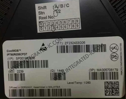 Чип интегральной схемы IPT60R035CFD7 109nC 351W Мощность MOSFET транзистор HSOF8