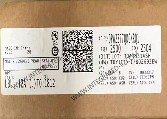 OPA2377QDGKRQ1 Чип интегральной схемы Низкий уровень шума 5 МГц CMOS операционный усилитель
