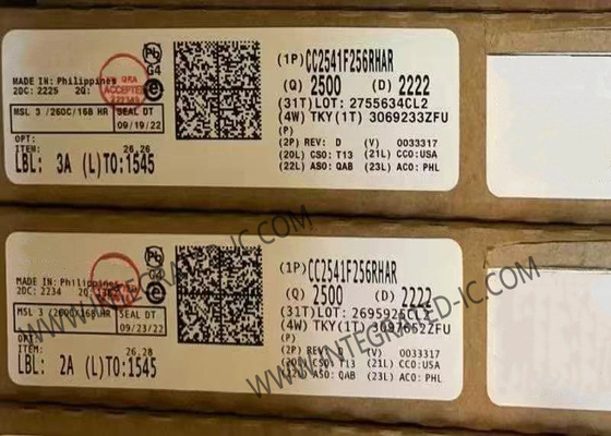 CC2541F256RHAR BT IC 2,4 ГГц BT Низкая энергия и собственный беспроводный MCU VQFN-40