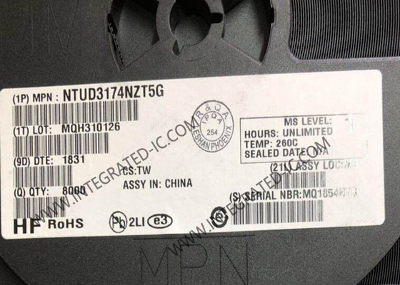 NTUD3174NZT5G Чип интегральной схемы 20V 280mA Двухканальные N-канальные транзисторы MOSFET