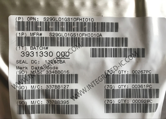 S29GL01GS10FHI010 Память IC Чип 1 Гбит Параллельный MIRRORBIT TM Eclipse NOR Флэш-память IC