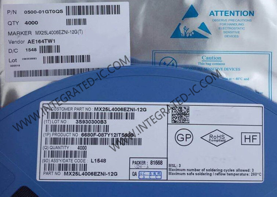 MX25L4006EZNI-12G Memory IC Chip 4Mbit CMOS Serial NOR Flash Memory IC WSON-8 (включает в себя 4 Мбит CMOS серийный или флэш-память)