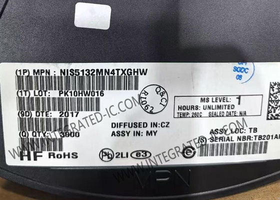 NIS5132MN4TXGHW интегральная схема чип 12V 44Ω электронный предохранитель DFN-10 пакет