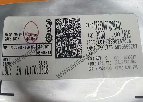 Чип интегральной схемы TPS62407QDRCRQ1 фиксированный VOUT Dual Buck Switching Regulator IC
