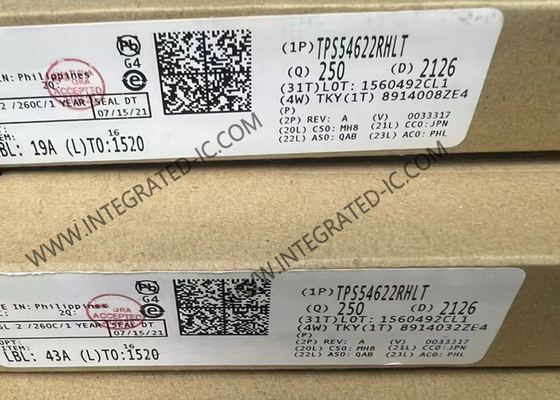 TPS54622RHLT интегральная схема чип 6A синхронный шаг вниз SWIFT TM преобразователь VQFN-14