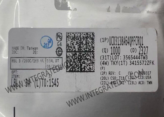 UCD3138A64QPFCRQ1 Чип интегральной схемы высокоинтегрированный цифровой контроллер для изолированного питания