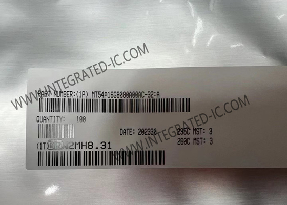 MT54A16G8080A00AC-32:Мемориальный IC-чип 128Gbit 8 каналов высокополосная DRAM-память с ECC