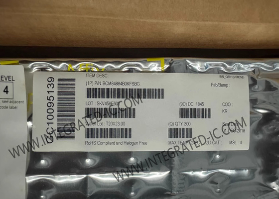BCM84884B0KFSBG Ethernet IC Quad-Port Ethernet CMOS Transceiver Пакет BGA