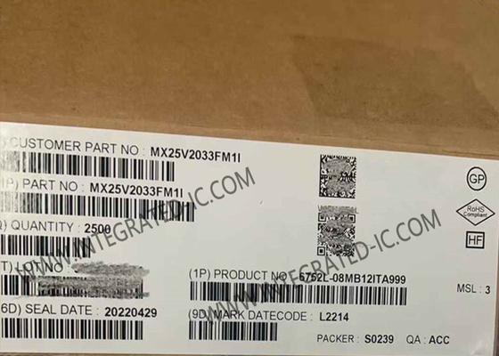 MX25V2033FM1I Память IC Chip 2Mbits CMOS MXSMIO® Serial NOR Флэш-память IC SOP-8