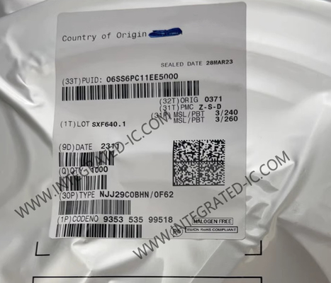 NJJ29C0BHN Integrated Circuit Chip Низкочастотный драйвер и приемник IC Безопасный доступ автомобиля