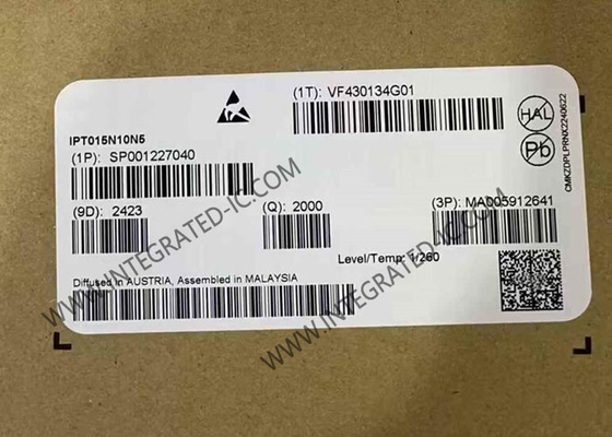 Обломок интегральной схемаы транзистора силы 8-PowerSFN канала IPT015N10N5 100V n