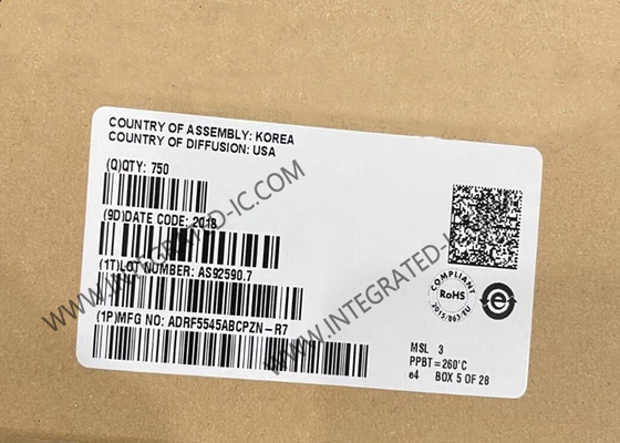 Начало IC 40-VFQFN обломока ADRF5545ABCPZN общецелевое RF интегральной схемаы