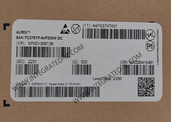 Микроконтроллер IC DC сильный AURIX обломока SAK-TC275TP-64F200W интегральной схемаы