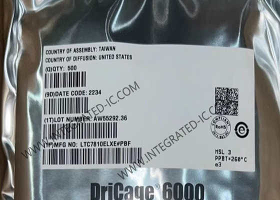Чип интегральной схемы LTC7810ELXE 105 кГц до 780 кГц Buck Regulator IC LQFP48