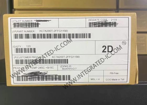 Вентильная матрица поля высокой эффективности XC7A200T-2FFG1156I 1156-BBGA Programmable