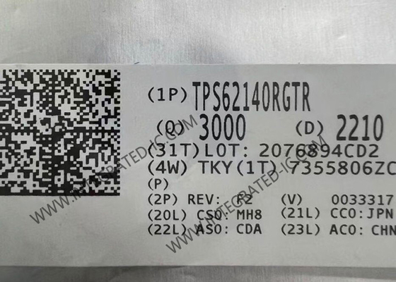 TPS62140RGTR интегральный микросхема чип 3V к 17V 2A шаг вниз преобразователь VQFN-16
