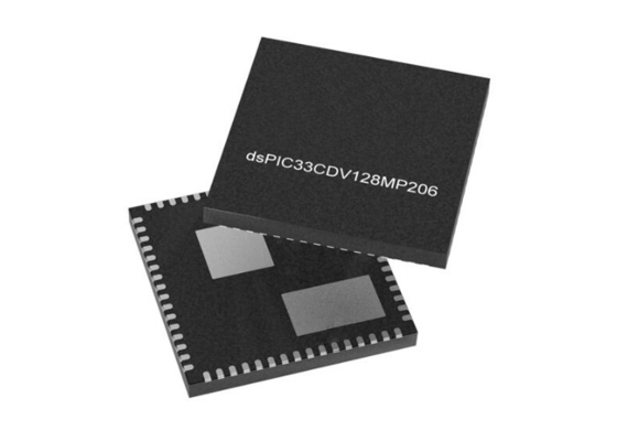 DSPIC33CDV128MP206-I/M9 Микроконтроллер MCU Управление двигателем DSC 16-битный интегрированный драйвер двигателя