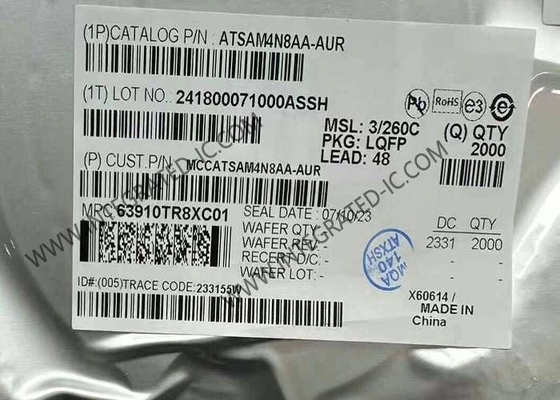 ATSAM4N8AA-AUR микроконтроллер MCU высокопроизводительные 32-битные ARM Cortex-M4 микроконтроллеры