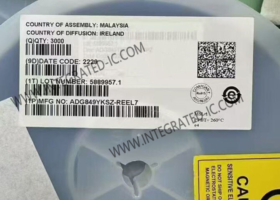 ADG849YKSZ интегральный микросхема 600mOhm CMOS SPDT переключатель IC SC70-6 аналоговый переключатель IC