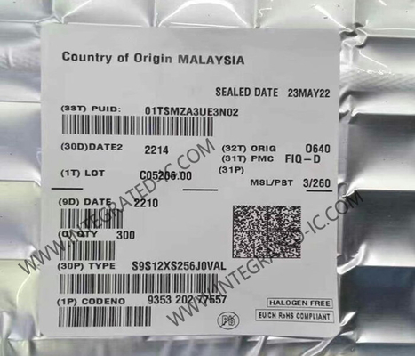 S9S12XS256J0VAL микроконтроллер MCU 16-битный MCU 40MHz HCS12X микроконтроллер IC