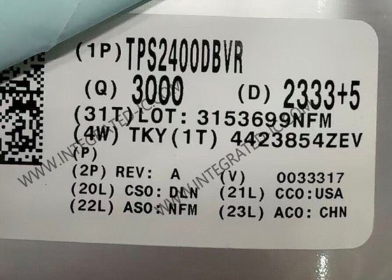 TPS2400DBVR Integrated Circuit Chip 5.5V Контроллер защиты от перенапряжения с 100V входной временной защитой