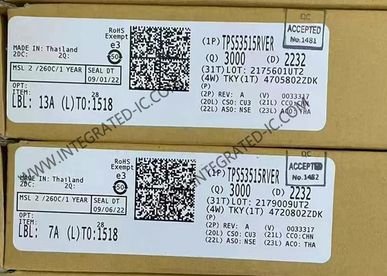 TPS53515RVER интегральный микросхема 12A односинхронный SWIFT Buck преобразователь VQFN28