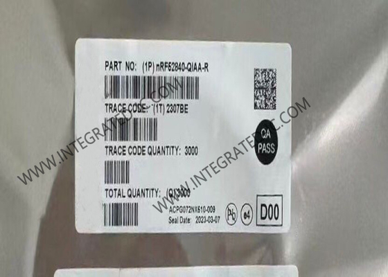 NRF52840-QIAA BT IC 2,4 ГГц мультипротокол BT 5.4 SoC AQFN73 Система на чипе