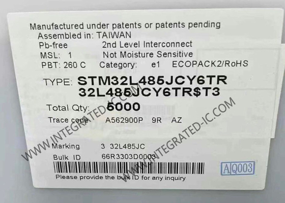 STM32L485JCY6TR Микроконтроллер MCU Высокопроизводительный 32-битный микроконтроллер на базе ARM Cortex-M4 Core