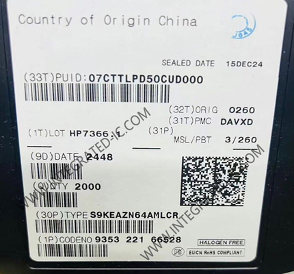 Микроконтроллер MCU S9KEAZN64AMLCR одноядерный ARM Cortex-M0 микроконтроллер IC