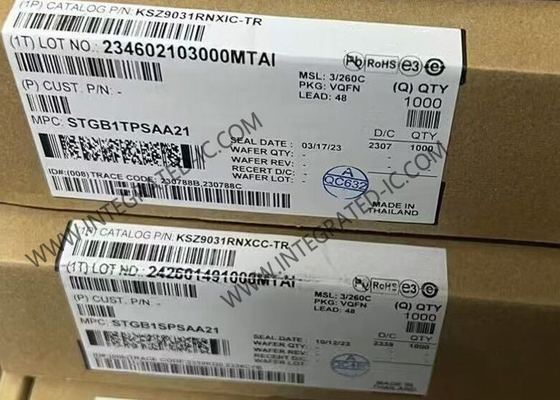 Ethernet IC KSZ9031RNXIC Гигабитный Ethernet-передатчик с интерфейсом RGMII QFN-48
