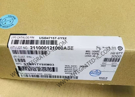 Чип интегральной схемы USB4715T-I/Y9X USB 2.0 Hi-Speed Hub Controller с FlexConnect на всех портах