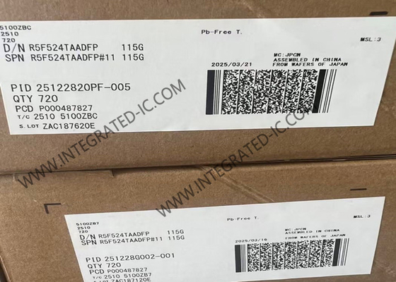 R5F524TAADFP Микроконтроллер MCU 32-битный микроконтроллер с FPU на чипе, позволяющий одновременно управлять двумя моторами