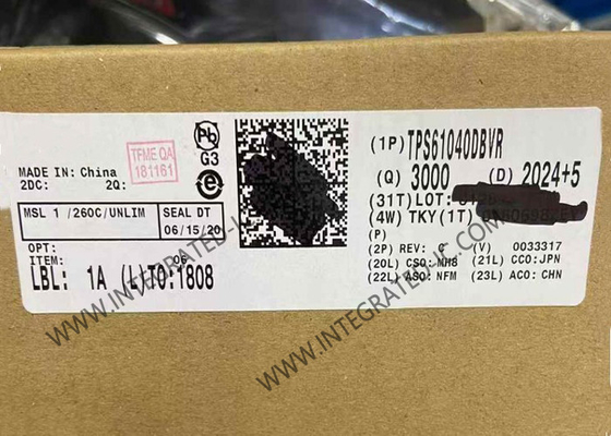 TPS61040DBVR Integrated Circuit Chip 28V 400mA Switch Boost Converter для использования в ЖК-дисплеях и белых светодиодах