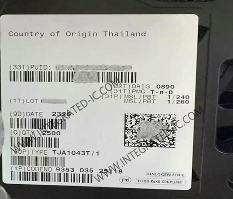 TJA1043T интегральный микросхема Чип высокоскоростной CAN-передатчик с режимом ожидания и сна