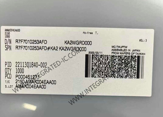 R7F7010253AFD микроконтроллер MCU 32-битный 120 МГц микроконтроллер MCU для управления телом